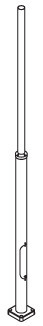 Check Telescopic pole 3005 Graphite 360-450Cm