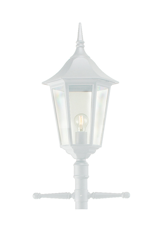 Check NORLYS Modena Big White Outdoor Wall Light E27 3012WH