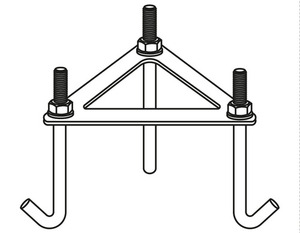 Concrete mounting anchor 305 Norlys small 0