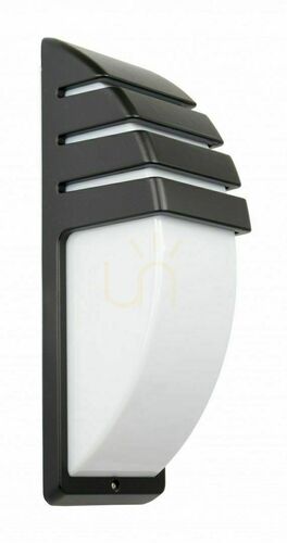 Check Outdoor Wall Lamp SU-MA City Black Cast Aluminum E27 1836 BL