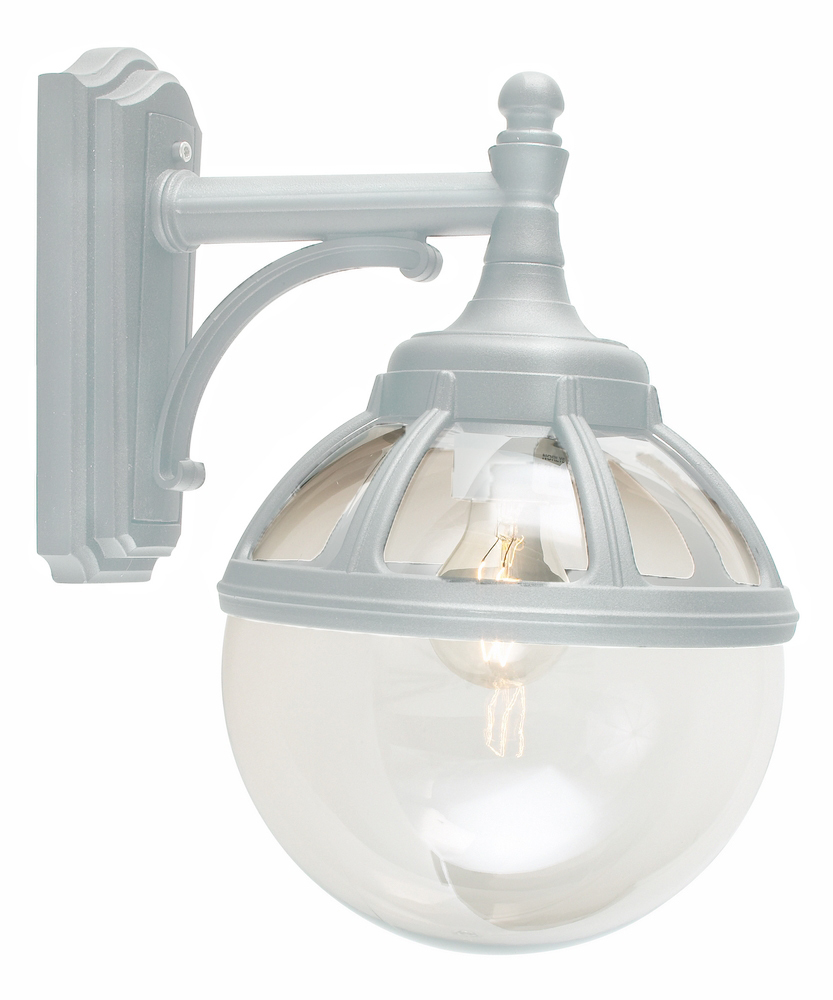 Outdoor Wall Lamp NORLYS Bologna 310 White E27 LED 9W IP54 310WH