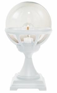 Bologna 312WH globe garden lamp white E27 43.5 cm Norlys small 0