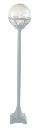 Check Outdoor Standing Light NORLYS Bologna White E27 LED 9W 117.5 cm 314WH
