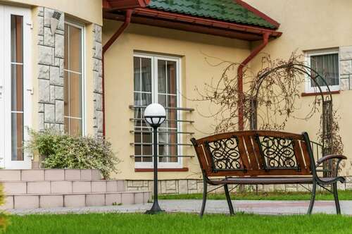 Check Bollard Light NORLYS Bologna 315BL Black RAL 9005, Opal Globe, E27, 117.5 cm