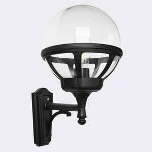 Outdoor Wall Lamp NORLYS Bologna 360BL Black E27 Classic small 0