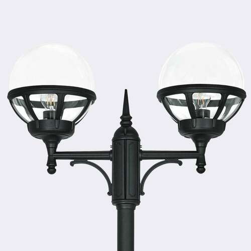 Check Garden/Park Lantern BOLOGNA 362B E27 Black RAL9005 Norlys.