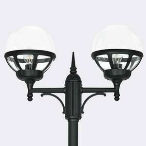 Garden/Park Lantern BOLOGNA 362B E27 Black RAL9005 Norlys. small 0