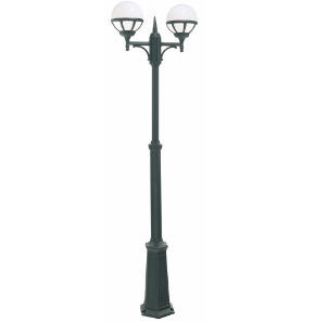 Check BOLOGNA 363BL E27 Black RAL-9005 Garden/Park Lantern - NORLYS