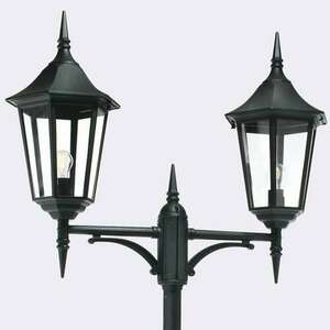Outdoor Standing Light NORLYS Modena 397 Black E27 LED 3x9W 397BL 1 Outdoor Standing Light NORLYS Modena 397 Black E27 LED 3x9W 397BL small 1