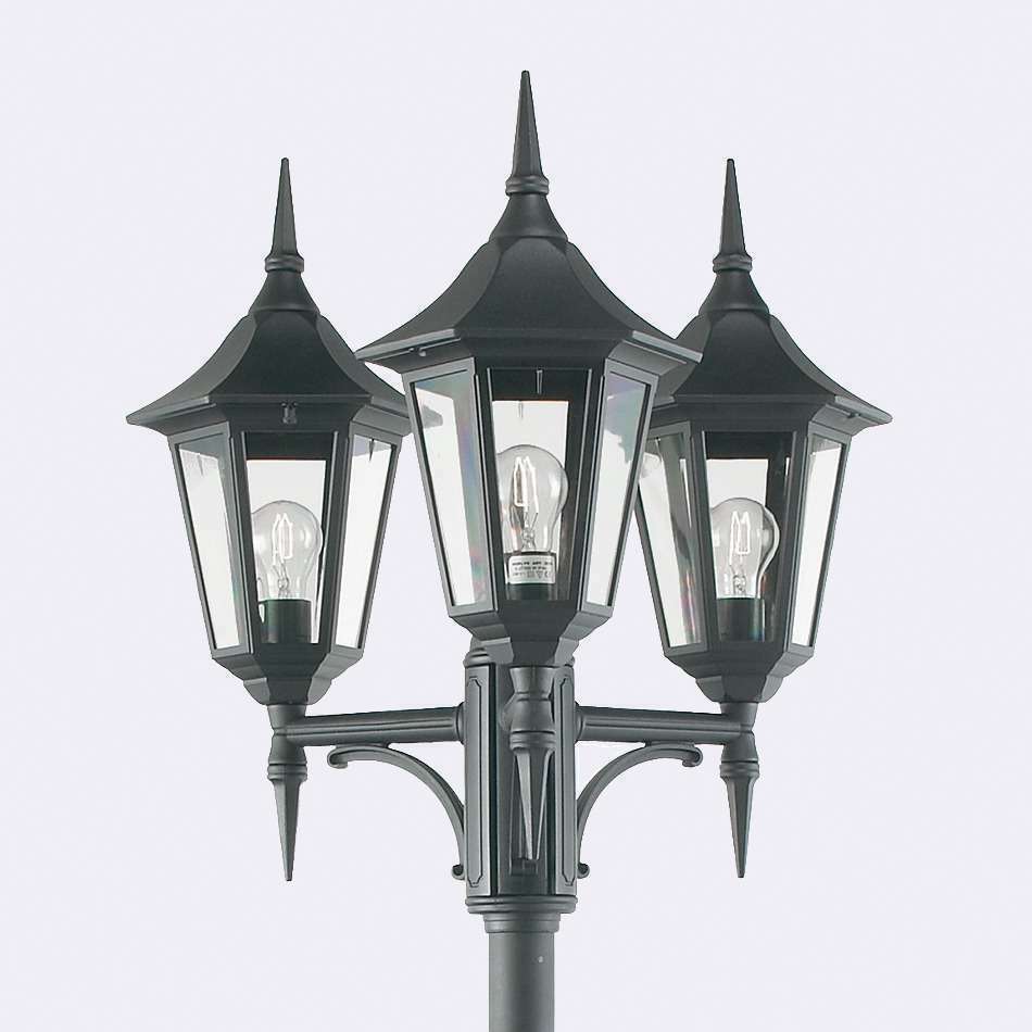 Preview Outdoor Standing Light NORLYS Modena 397 Black E27 LED 3x9W 397BL Outdoor Standing Light NORLYS Modena 397 Black E27 LED 3x9W 397BL