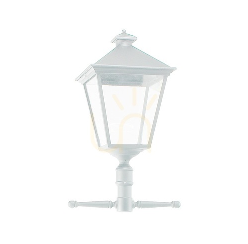 Check Norlys London 4112WH white LED pole-top lantern, 17.5 W, 3000 K