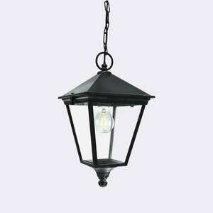 IP 54 LONDON 481A/BL E27 black pendant lamp - premium NORLYS small 0