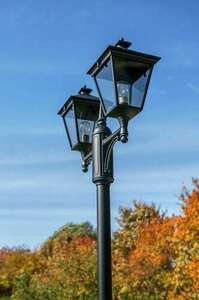 LONDON garden lantern IP54 2xE27 482BL Black - premium NORLYS. small 3