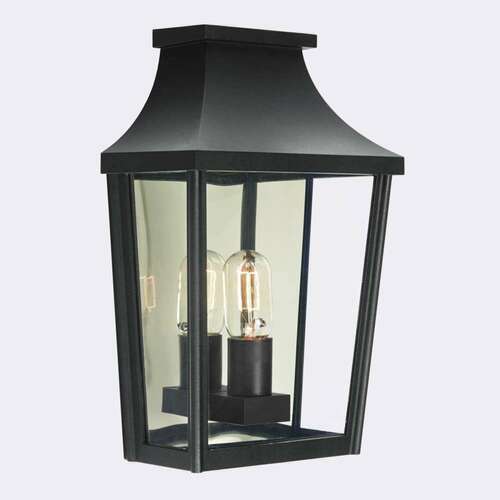 Check Outdoor wall lamp IP54 LONDON 497BL E27 black - premium NORLYS
