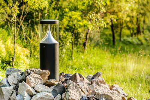 Check EGERSUND light post 5069GR graphite 63cm - NORLYS