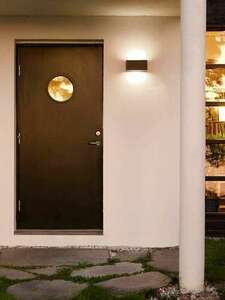 Outdoor wall lamp ASKER 5102 Graphite 7016 8W 4000K Norlys small 3