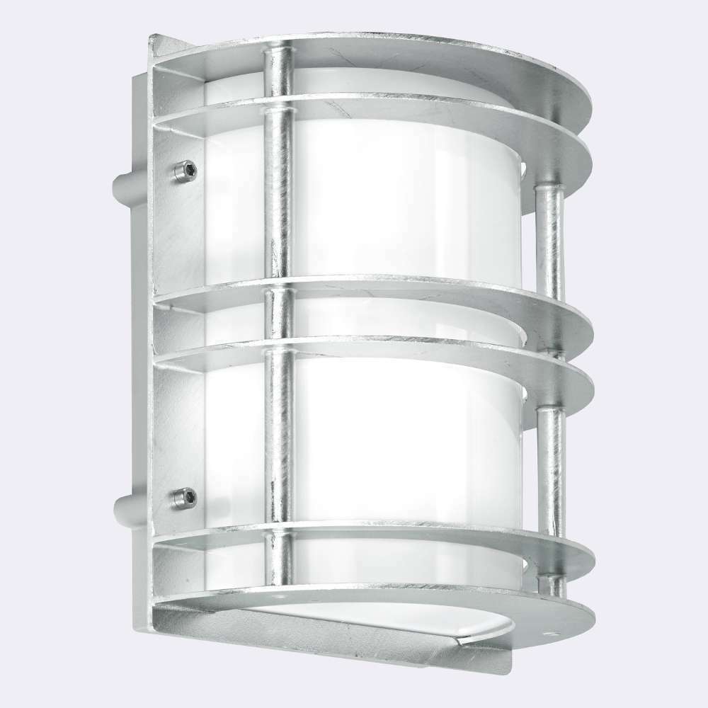 Outdoor wall lamp Stockholm 5110 galvanized 8W 4000K Norlys