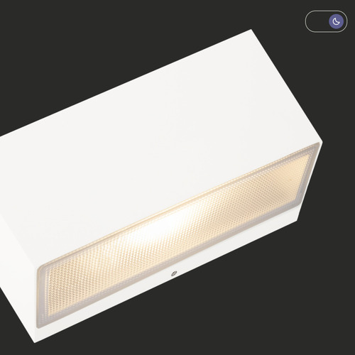 Check ASKER Small Pro 5151 outdoor wall lamp white LED 5.4W 4000K