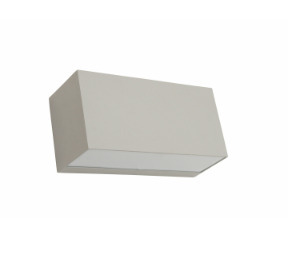 ASKER Small Pro 5160 Aluminum 9006 9.9W 4000K Norlys outdoor wall lamp.