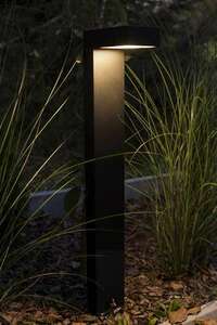 Outdoor Post Light NORLYS Asker 5210AL Aluminum 85 cm 10W 3000K LED small 7