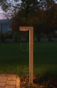 Outdoor Post Light NORLYS Asker 5210AL Aluminum 85 cm 10W 3000K LED small 14