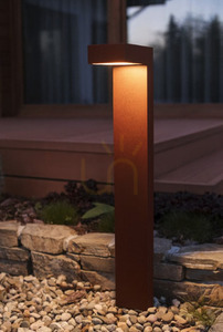 Outdoor Post Light NORLYS Asker LED 10W 3000K Black 55 cm 5212BL small 16