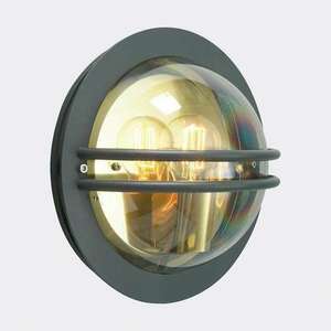 Outdoor Wall Light Norlys Bremen 630BL Black E27 IP54 small 0