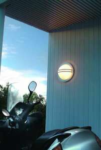 Outdoor wall lamp BREMEN 631BL E27 Black RAL-9005 - NORLYS small 2