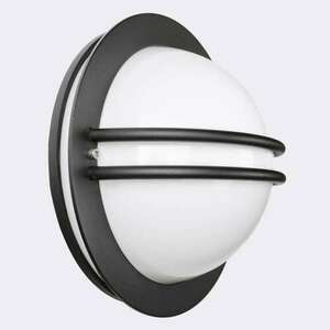 Outdoor wall lamp BREMEN 631BL E27 Black RAL-9005 - NORLYS small 0