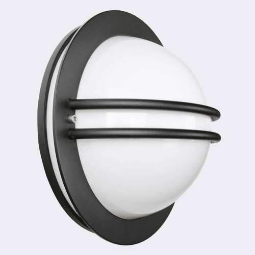 Check Outdoor Wall Lamp Norlys Bremen 637BL Black 8W 3000K LED IP54
