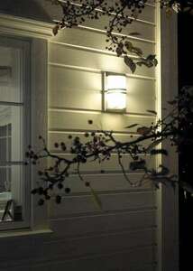 Outdoor wall lamp Basel 660B E27 Black 9005 Norlys small 2