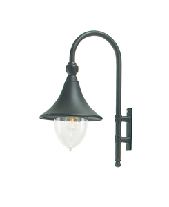 Firenze 8012BL Black E27 Lantern Head for Pole NORLYS small 0