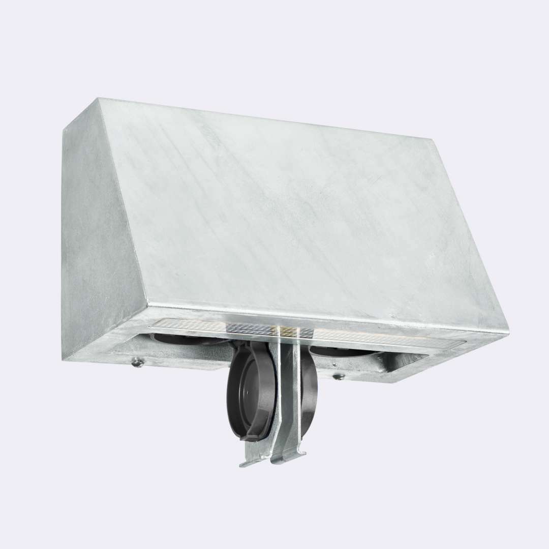 Preview NORLYS Ski Outdoor Wall Lamp Black LED 5.1W 3000K 1391BL NORLYS Ski Outdoor Wall Lamp Black LED 5.1W 3000K 1391BL