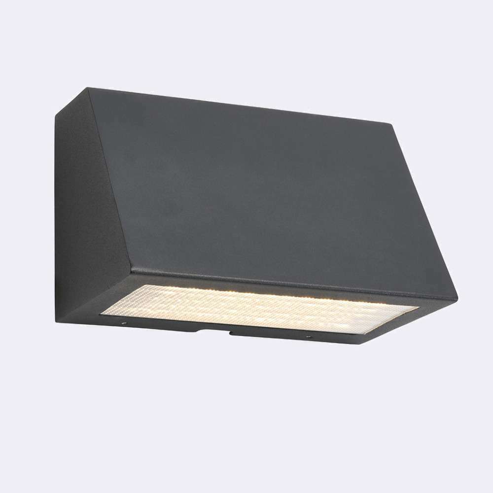 NORLYS Ski Outdoor Wall Lamp Black LED 5.1W 3000K 1391BL