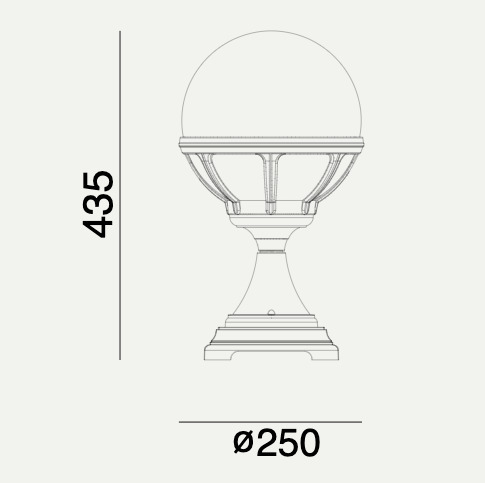 Check Bologna 313 White E27 Led 9W