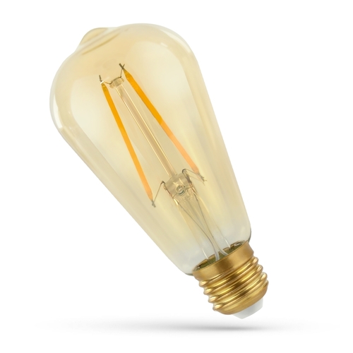 Check Led St58 E 27 230 V 4.9 W Cog Ww Retroshine Spectrum