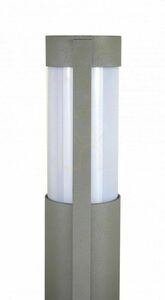Outdoor Post Light SU-MA ELIS Silver Cast Aluminum 92 cm TO 3902-H 919 AL small 2