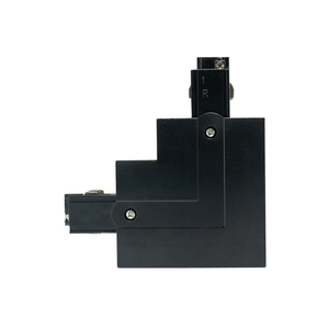 L Right Flush Mounted Connector for Eurostandard Busbar - EUTRAC - Black Spectrum L-R small 1