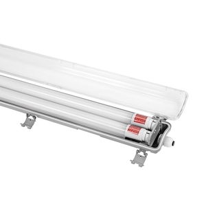 Limea Led Tube Slim Hermetic G13 2x60 250 V Ip65 710x90x63 Mm Gray small 8