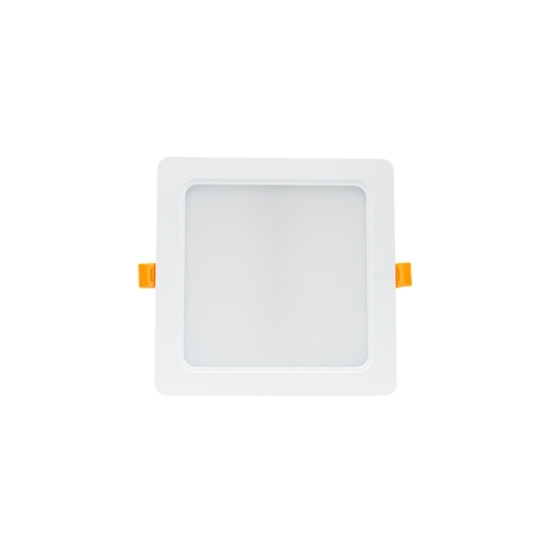 Check Dure 3 Downlight 18 Ww 230 V 110st Ip54 Ik06 170x170x34 White Square Integrated Power Supply