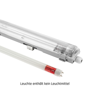 Limea Led Tube Slim Hermetic G13 1x120 250 V Ip65 1310x65x63 Mm Gray small 14