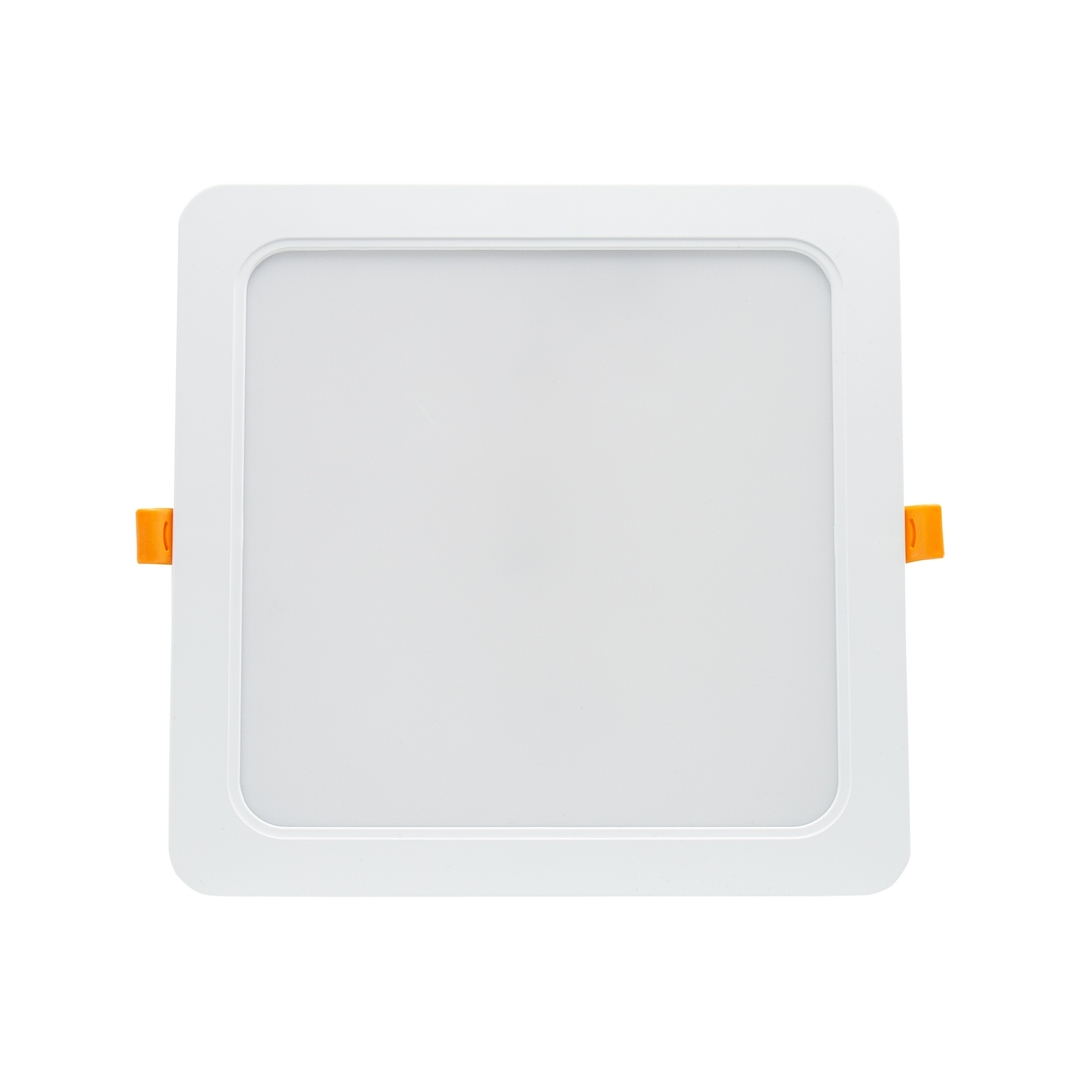 Dure 3 Downlight 24 W Nw 230 V 110st Ip54 Ik06 220x220x34 White Square Power Supply Integrated