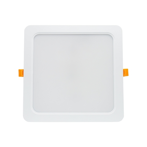 Check Dure 3 Downlight 24 Ww 230 V 110st Ip54 Ik06 220x220x34 White Square Power Supply Integrated.