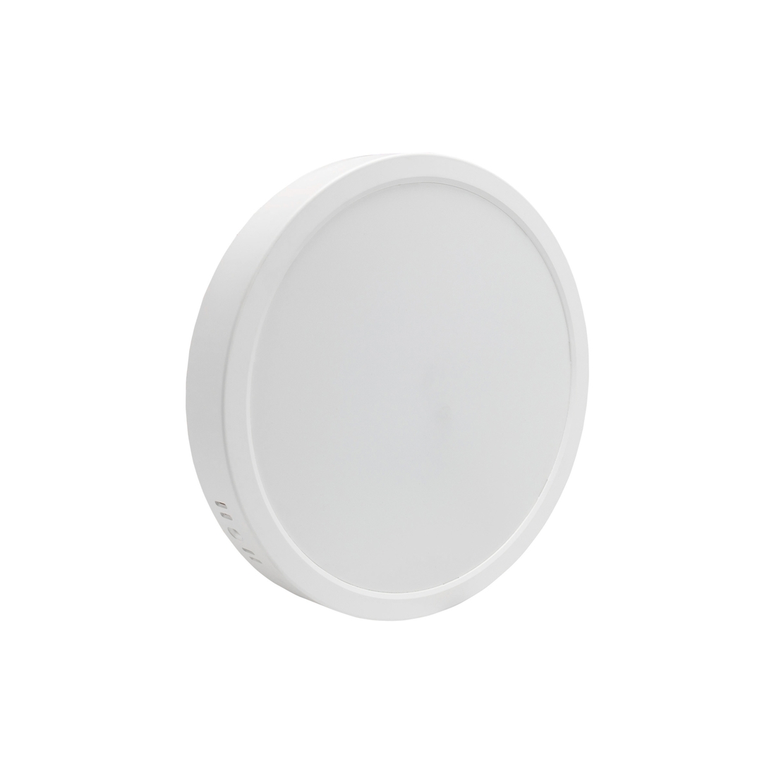 Algine Surface-mounted Downlight 24 W Nw 230 V 120st Ip20 Ik06 288x38mm White Round.