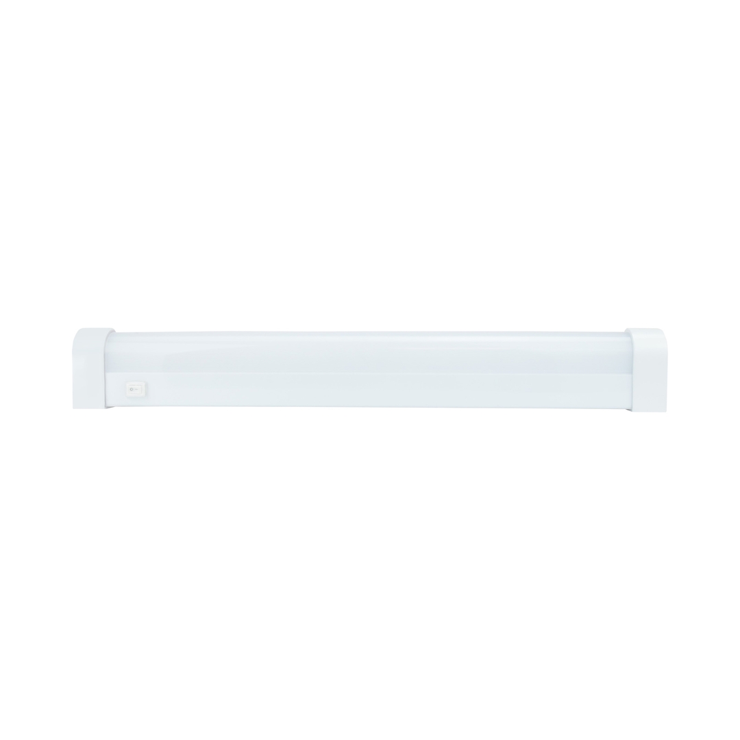 Aquatica 15 W Cw 230 V 150st Ip44 596x46x63 White Round End, On/Off Switch