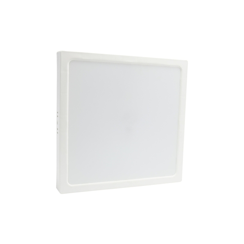 Check Algine Surface-mounted Downlight 24 W Nw 230 V 120st Ip20 Ik06 288x288x38mm White Square