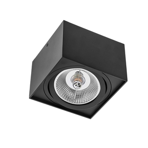 Chloe Ar111 Surface Mounted Gu10 250 V Ip20 145x145x100 Black Square Movable 0 Chloe Ar111 Surface Mounted Gu10 250 V Ip20 145x145x100 Black Square Movable small 0