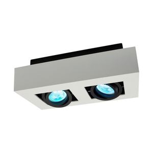 Mirora Gu10 X2 Surface Mounted Gu10 250 V Ip20 255 X145 X85 Mm White Black Rectangular Movable 5 Mirora Gu10 X2 Surface Mounted Gu10 250 V Ip20 255 X145 X85 Mm White Black Rectangular Movable small 5