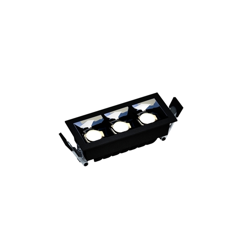 Check Grid Model M Flush Mount 47x45x106 Mm, 8 W, 45°, Color Black