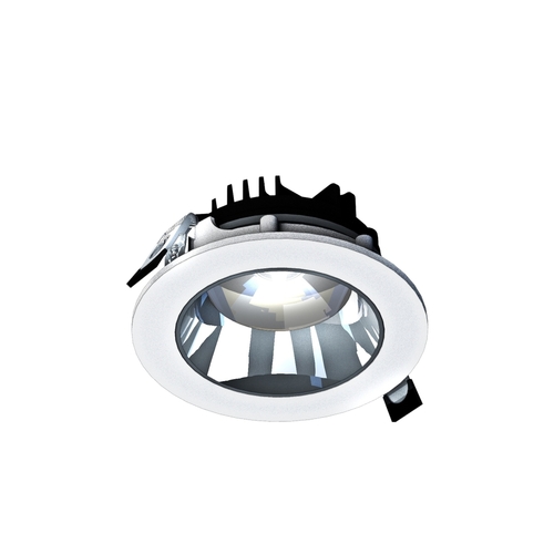 Check Mirror Model M Flush Mount, 14 W, 30°, 130x58 Mm, Color White